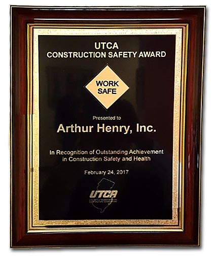 UTCA Safety Award